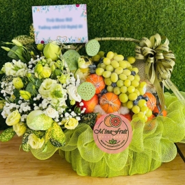 Giỏ trái cây và hoa MNG030