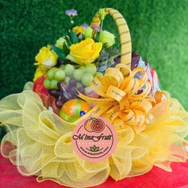 Giỏ trái cây và hoa MNG009